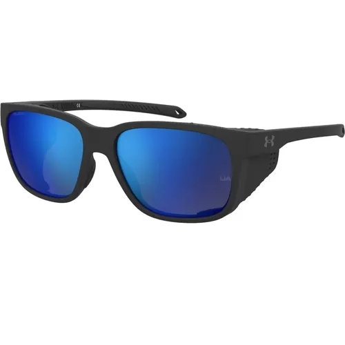 Glacial Sunglasses Matte /Blue , male, Sizes: 58 MM - Under Armour - Modalova