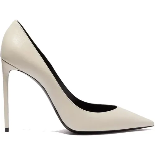 Leather Pumps , female, Sizes: 4 UK - Saint Laurent - Modalova