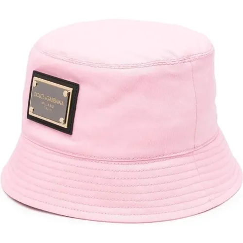 Logo Hat , female, Sizes: 58 CM, 59 CM - Dolce & Gabbana - Modalova