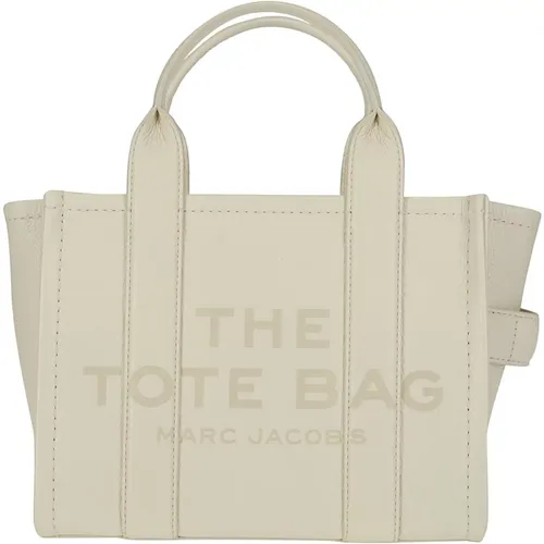 Tote Bags,Mini Tote Lederhandtasche Silber - Marc Jacobs - Modalova