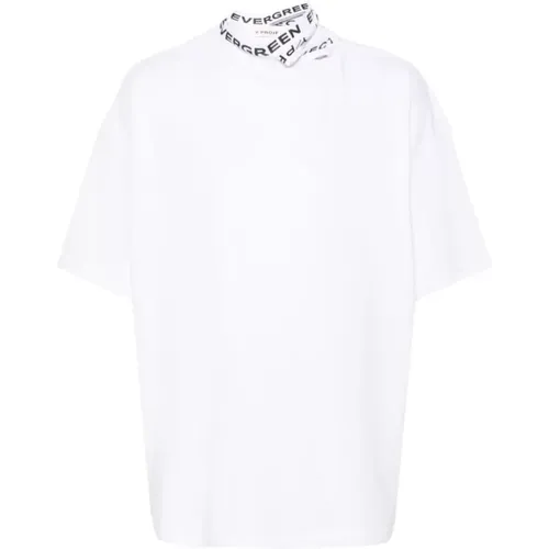 Oversized Weißes T-Shirt , Herren, Größe: M - Y/Project - Modalova