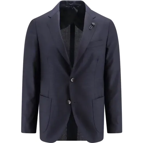 Men's Clothing Blazer Ss24 , male, Sizes: 3XL - Lardini - Modalova