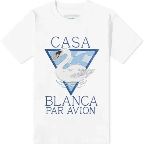 Par Avion T-Shirt , Herren, Größe: 2XL - Casablanca - Modalova