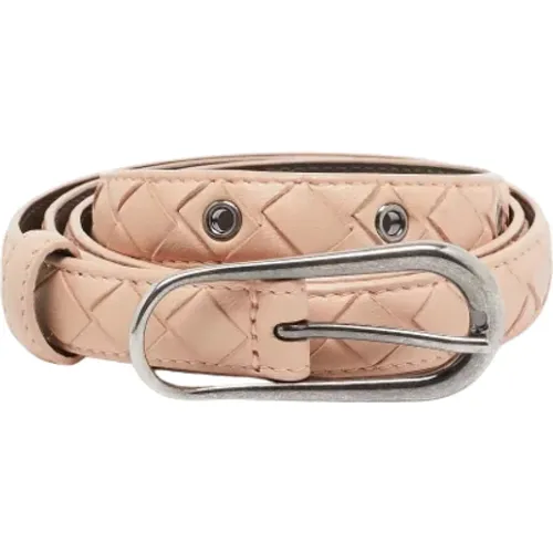 Pre-owned Leather belts , female, Sizes: ONE SIZE - Bottega Veneta Vintage - Modalova