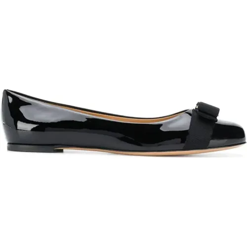 Varina Ballet Flats , female, Sizes: 2 1/2 UK - Salvatore Ferragamo - Modalova