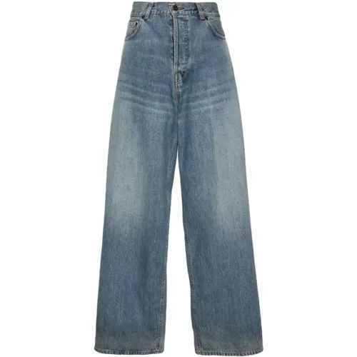 Denim Wide Leg Jeans , female, Sizes: W24, W27, W26, W28, W23, W25 - Haikure - Modalova