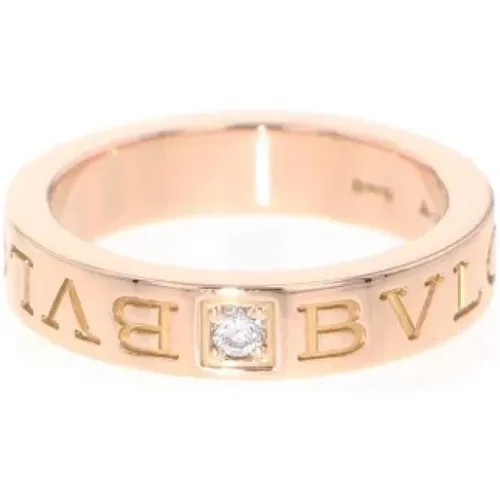 Pre-owned Rose Gold rings , unisex, Sizes: ONE SIZE - Bvlgari Vintage - Modalova