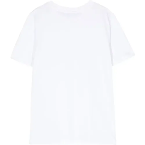 Weiße T-Shirts und Polos , Damen, Größe: S - Calvin Klein Jeans - Modalova