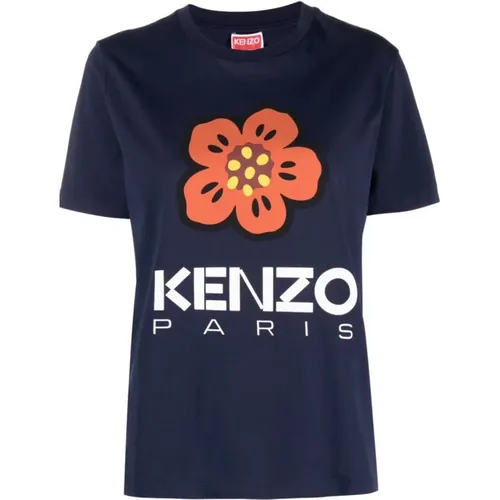 Logo Loose Fit T-Shirt , female, Sizes: XS - Kenzo - Modalova