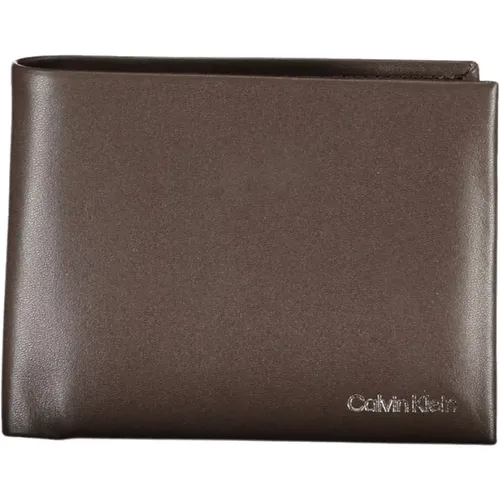 Leather Wallet , male, Sizes: ONE SIZE - Calvin Klein - Modalova