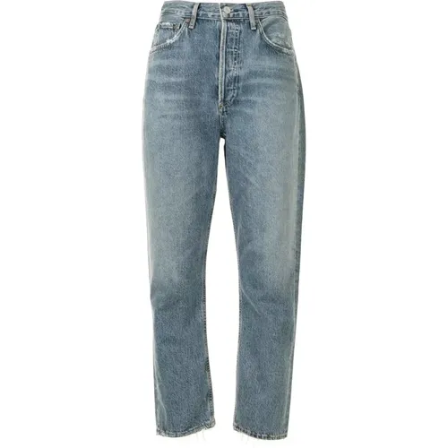 Straight Jeans , female, Sizes: W26, W30, W29, W25 - Agolde - Modalova