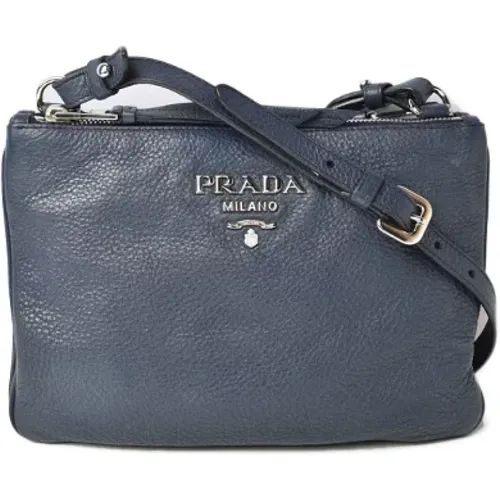 Pre-owned Leather prada-bags , female, Sizes: ONE SIZE - Prada Vintage - Modalova