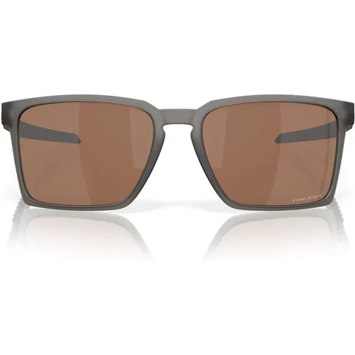 Exchange Sun Sunglasses Rectangular Prizm Tungsten , unisex, Sizes: 56 MM - Oakley - Modalova