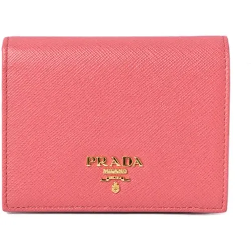 Pre-owned Leather wallets , female, Sizes: ONE SIZE - Prada Vintage - Modalova