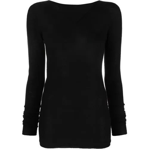 Knit sweater , female, Sizes: XS, S, L, XL - Rick Owens - Modalova