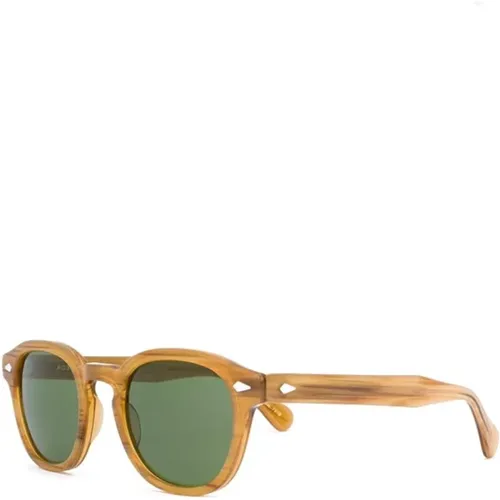 Blonde Sonnenbrille, Must-Have Style , unisex, Größe: 49 MM - Moscot - Modalova