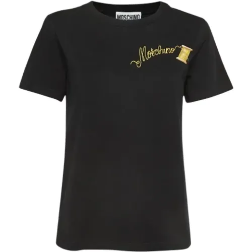 Pre-owned Cotton tops , female, Sizes: M - Moschino Pre-Owned - Modalova