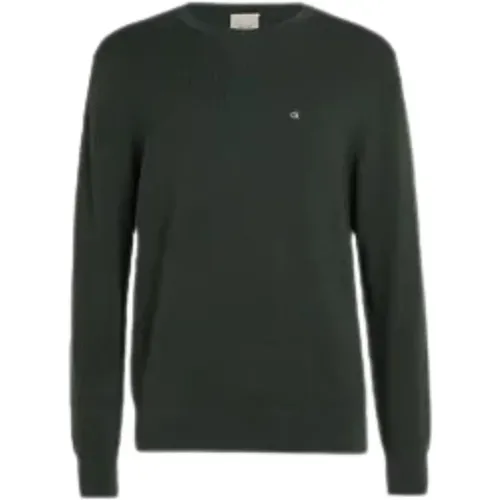 Herren Piqué Struktur Pullover - Calvin Klein - Modalova