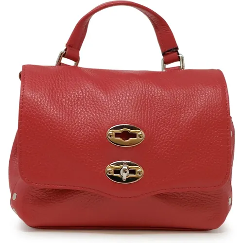 Leather Shoulder Bag , female, Sizes: ONE SIZE - Zanellato - Modalova