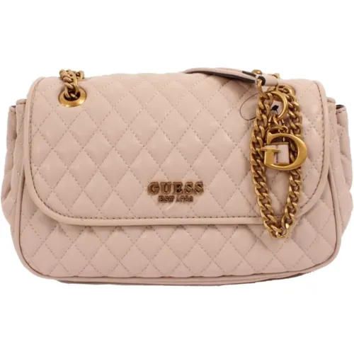 Nude Cross Body Bag with Multiple Compartments , female, Sizes: ONE SIZE - Guess - Modalova