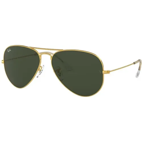 Klassische Aviator Sonnenbrille in Gold - Ray-Ban - Modalova