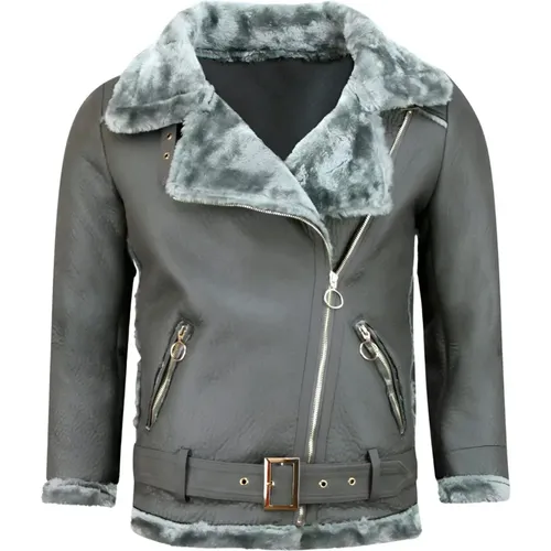 Shearling Jacket Women - Leather Jacket , female, Sizes: M, XL, S, L - Matogla - Modalova