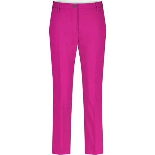 Viscose-Mix Trousers with Classic Design , female, Sizes: W26, W28, W32, W31, W29 - Nine In The Morning - Modalova