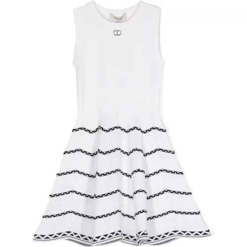 Weißes Kleid für Mädchen Twinset - Twinset - Modalova