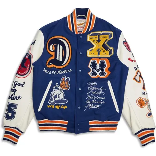 Amanita Varsity Jacket , male, Sizes: L, M - Deus Ex Machina - Modalova