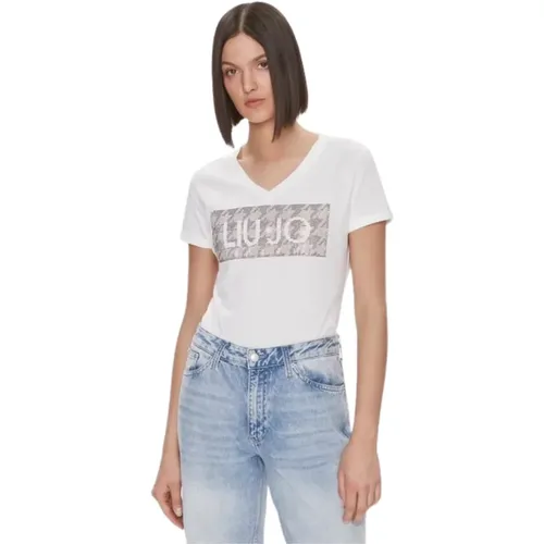 Classic T-Shirt , female, Sizes: M, XS - Liu Jo - Modalova