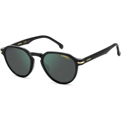 Schwarze/Grüne Sonnenbrille - Carrera - Modalova