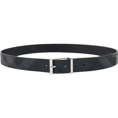 Reversible Belt with Adjustable Closure , male, Sizes: 105 CM, 115 CM, 100 CM - Burberry - Modalova