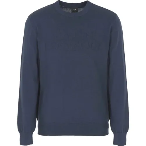 Sweaters , male, Sizes: XL, S, L, XS - Armani Exchange - Modalova