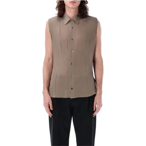 Short Sleeve Shirts , male, Sizes: L - Ami Paris - Modalova
