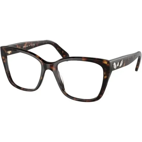 Chic Carey Frame Glasses , unisex, Sizes: 53 MM - Swarovski - Modalova