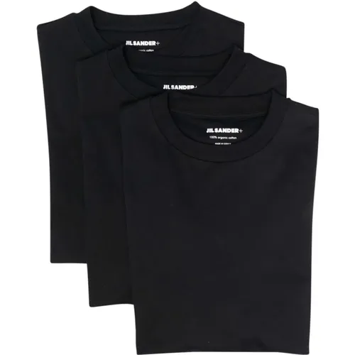 T-Shirt CN SS 3Pack , male, Sizes: S, XS - Jil Sander - Modalova