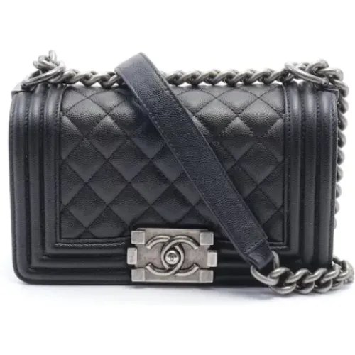 Pre-owned Leather chanel-bags , female, Sizes: ONE SIZE - Chanel Vintage - Modalova