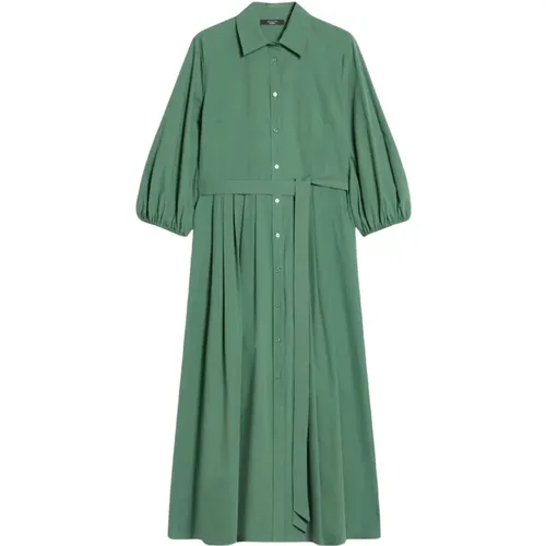 Retro-Stil Baumwoll-Sommerkleid - Max Mara Weekend - Modalova