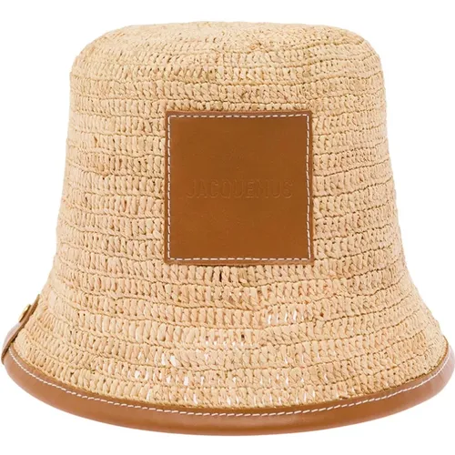 Brown LE BOB Soli Hat , female, Sizes: 56 CM - Jacquemus - Modalova