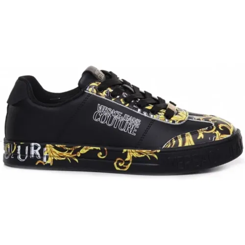 Stylische Sneakers , Herren, Größe: 41 EU - Versace Jeans Couture - Modalova