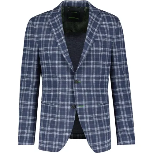 Stylischer Odrey-DA-Jersey Blazer , Herren, Größe: L - Pierre Cardin - Modalova