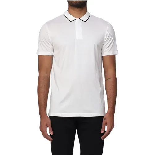 Herren Polo mit Kontrastbesatz - Emporio Armani - Modalova