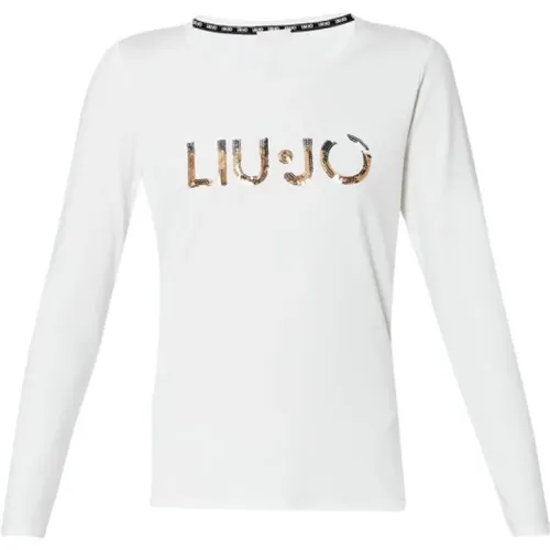 T-Shirt Tf3285 J0088 , female, Sizes: XS, M, S - Liu Jo - Modalova