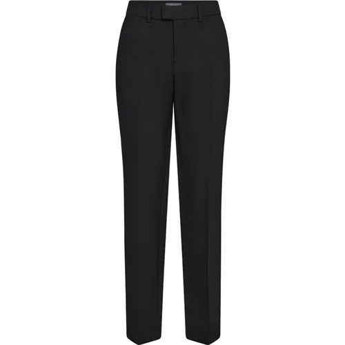 Slim-fit Klassische Schwarze Hose , Damen, Größe: L - MOS MOSH - Modalova