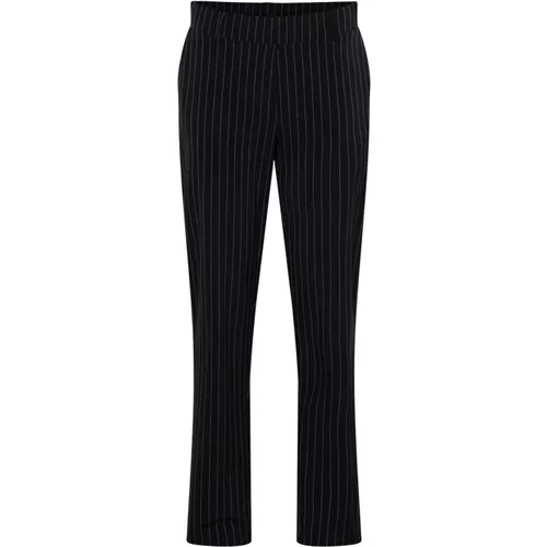 Pin-Stripe Cigarette Hose , Damen, Größe: S - &Co Woman - Modalova