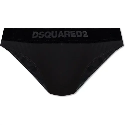 Logo Briefs , Damen, Größe: 2XL - Dsquared2 - Modalova