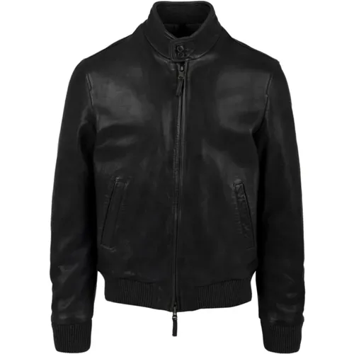 Stylish Leather Coat , male, Sizes: 2XL - The Jack Leathers - Modalova