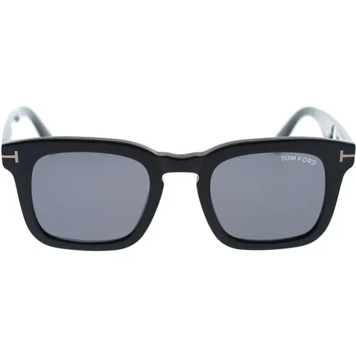 Klassische quadratische Sonnenbrille Dax-Stil - Tom Ford - Modalova