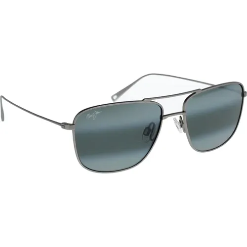 Polarized Men's Sunglasses , male, Sizes: 54 MM - Maui Jim - Modalova