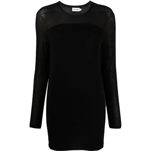 Sweater dresses , female, Sizes: L, XS, S - Calvin Klein - Modalova